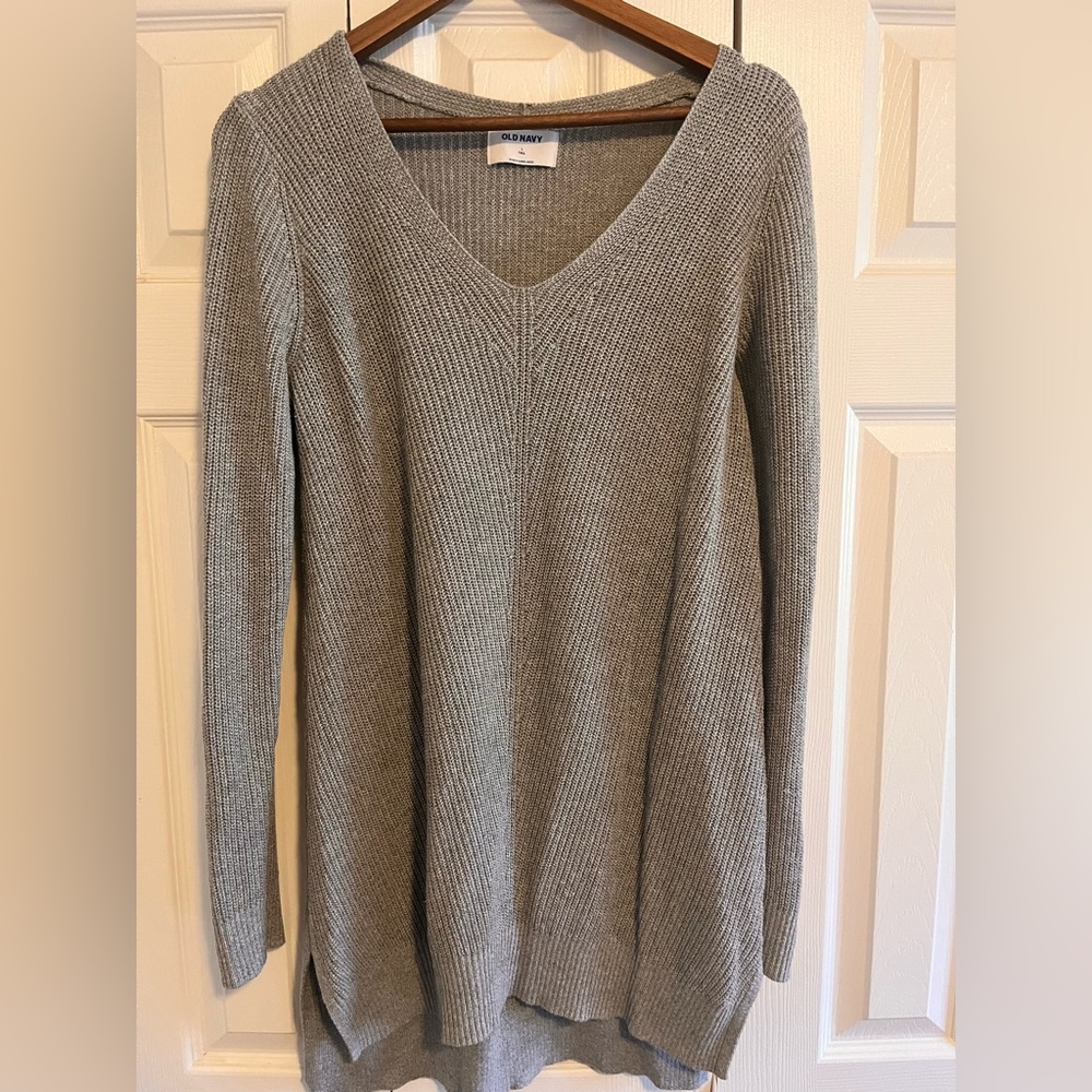 Grey, Long Sweater
